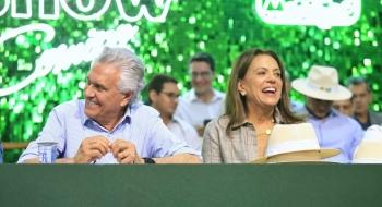 Na 21ª Tecnoshow, Caiado destaca obras de infraestrutura que beneficiam o agro